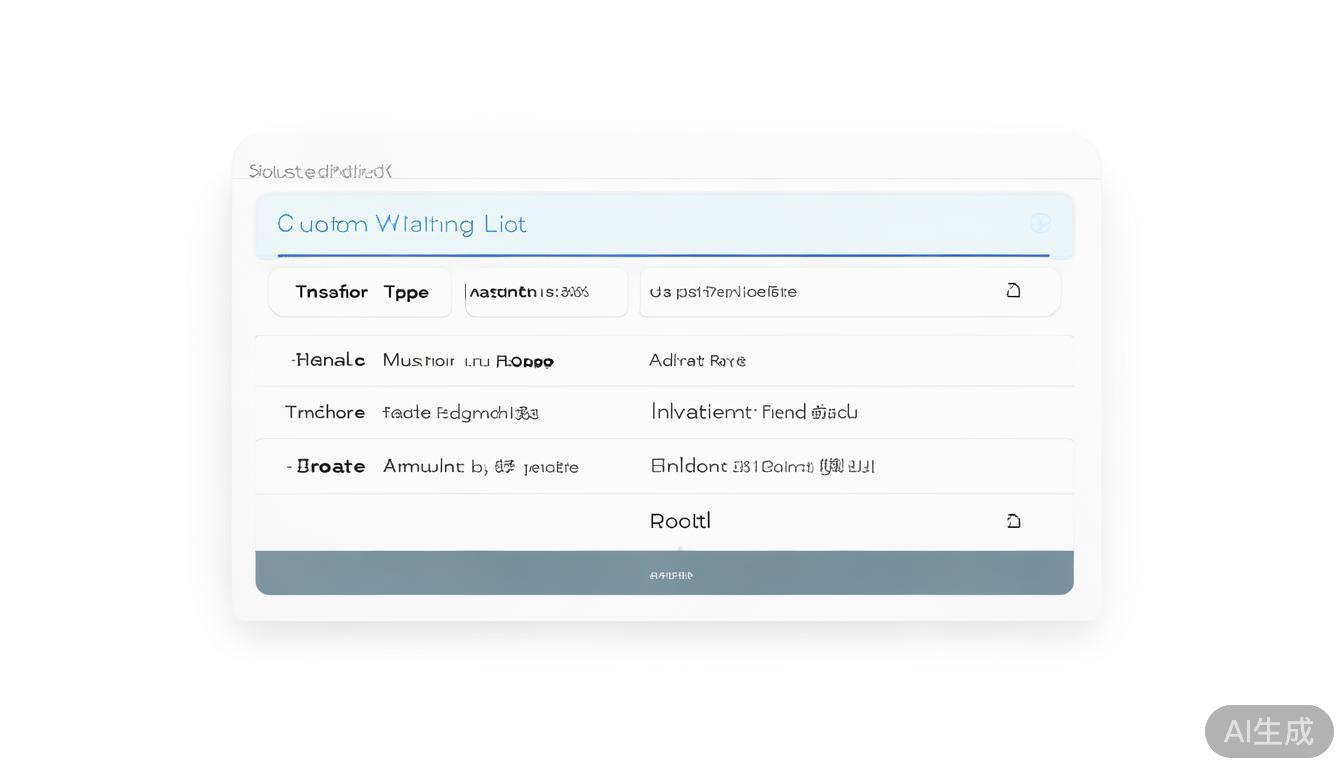 TPWallet定制等待列表：提升用户体验，优化资金管理的高效步骤