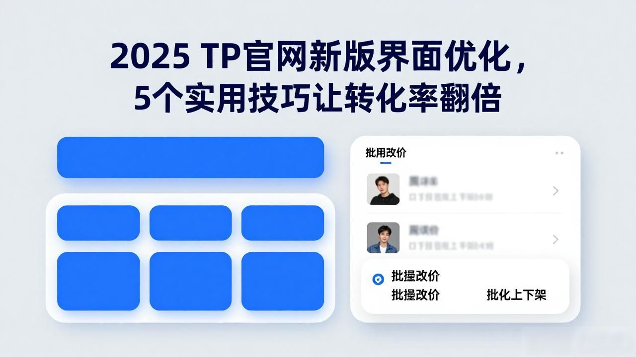 2025 TP官网新版界面优化，5个实用技巧让转化率翻倍