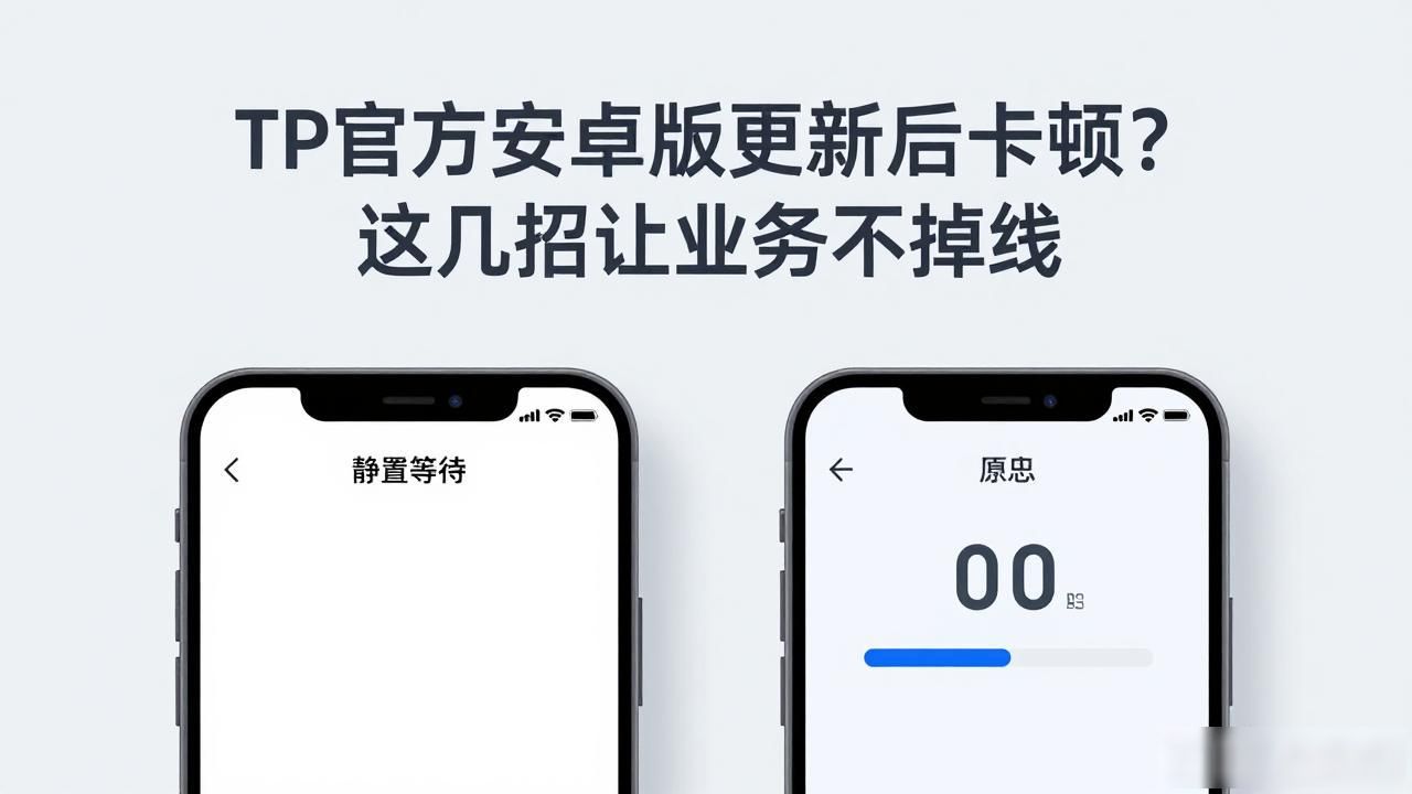 TP官方安卓版更新后卡顿？这几招让业务不掉线