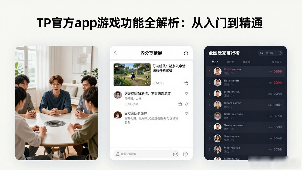 TP官方app游戏功能全解析：从入门到精通