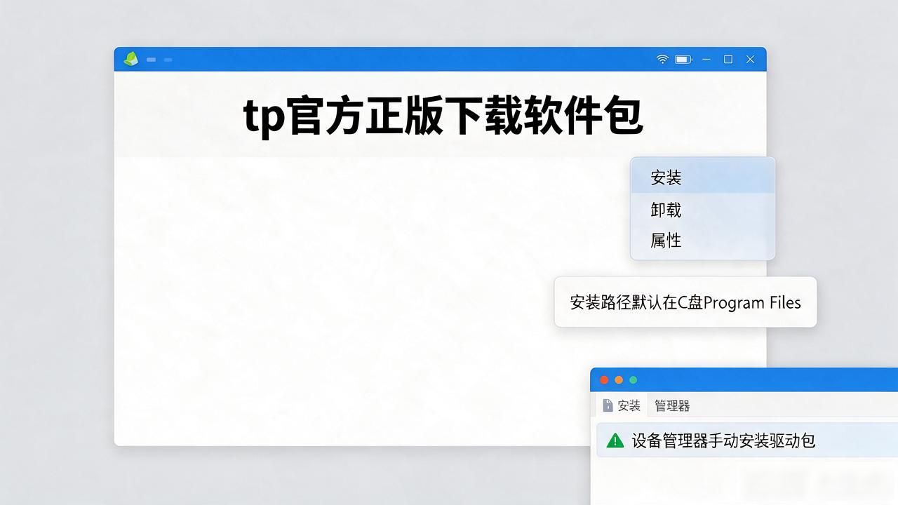 tp官方正版下载软件包说明，安装要点一次讲清