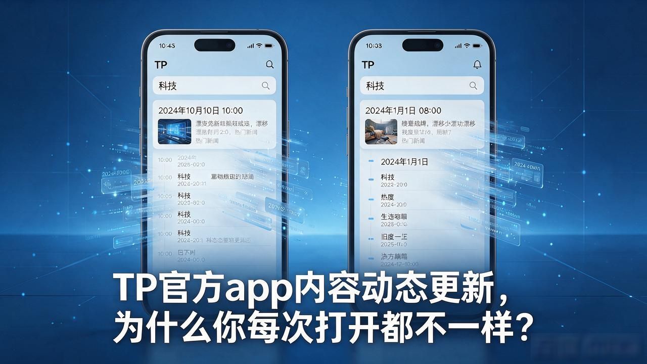 TP官方app内容动态更新，为什么你每次打开都不一样