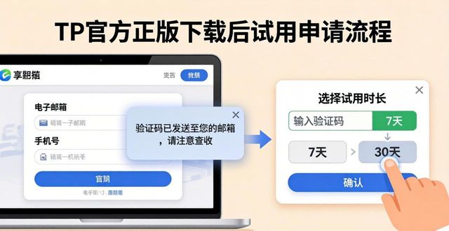 TP官方正版下载后的试用申请指南