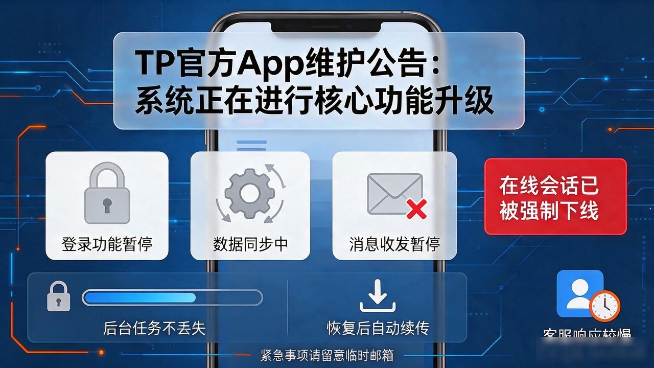 TP官方app的定期维护公告_TP官方app定期维护时间_TP官方app维护期间功能影响