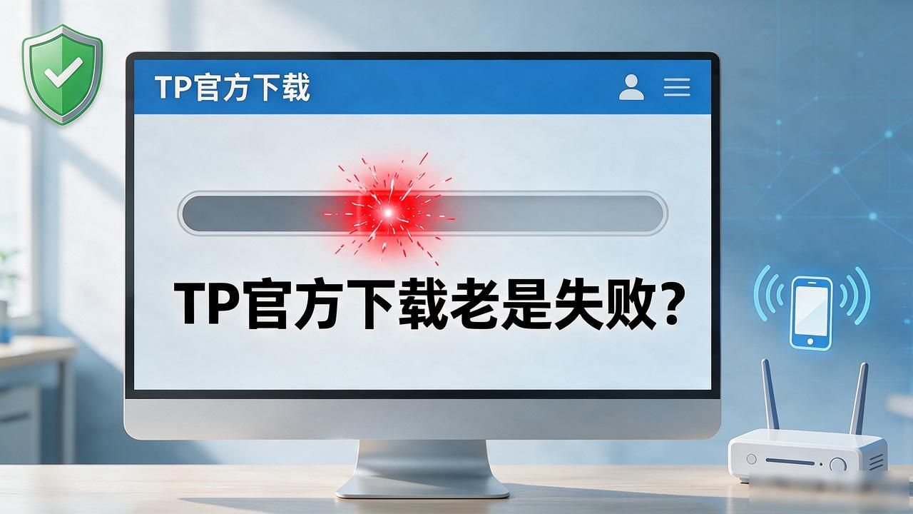 TP官方下载老是失败？这三招帮你高效拿到正版，不再折腾