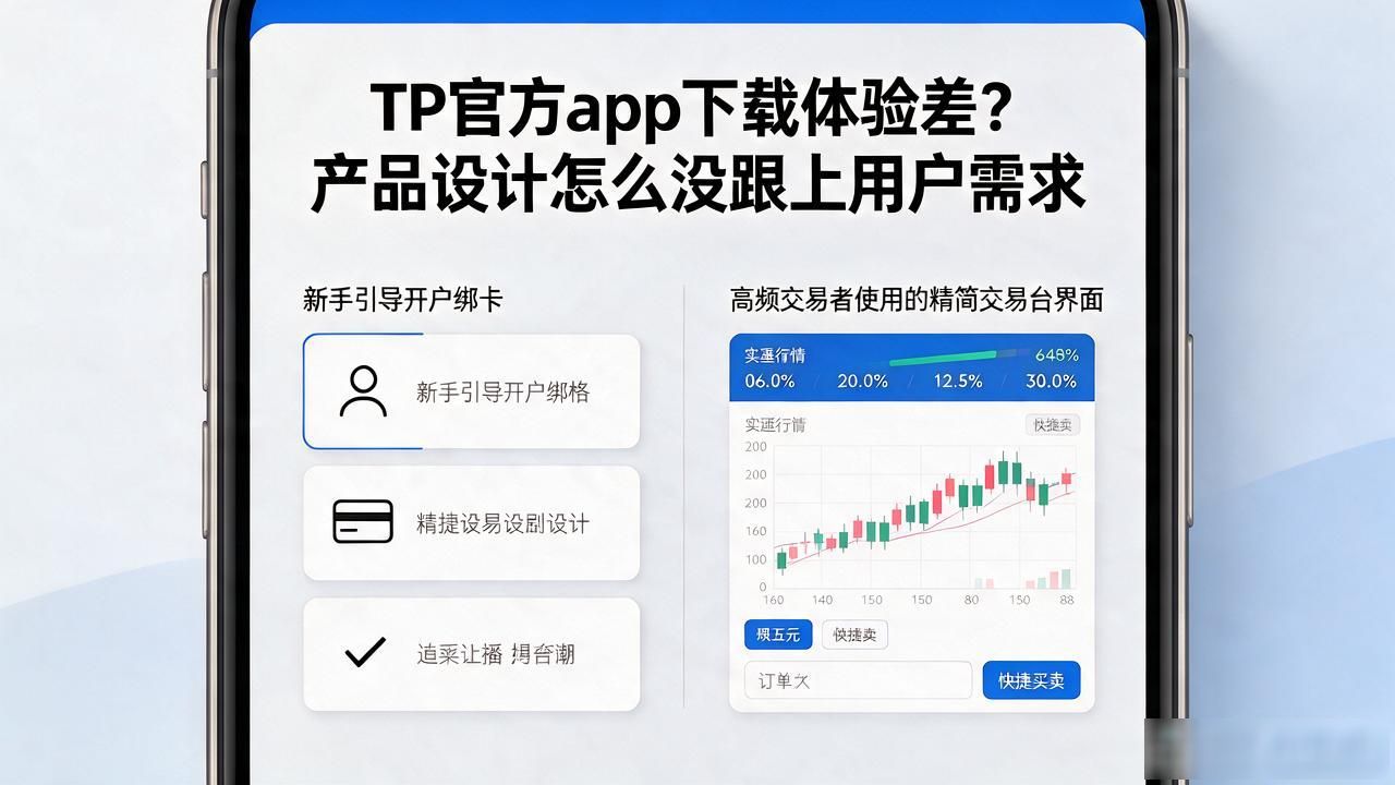TP官方app下载体验差？产品设计怎么没跟上用户需求