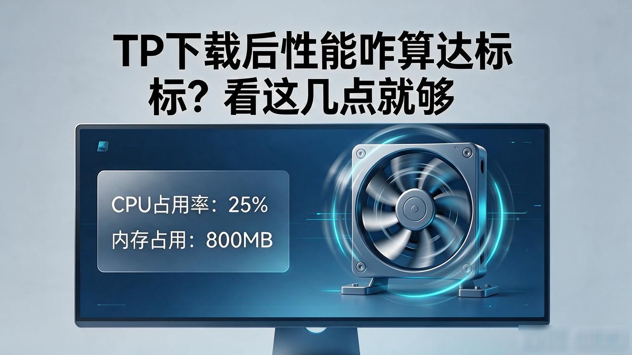 TP下载后性能咋算达标？看这几点就够