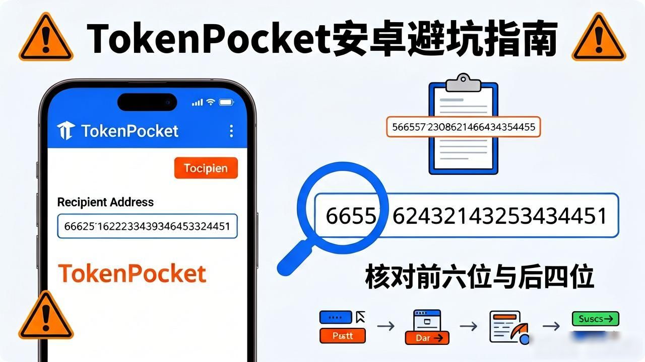 如何在使用tokenpocket钱包安卓应用中避免常见的错误？_数字资产管理工具 安卓助记词安全存放 转账地址核对