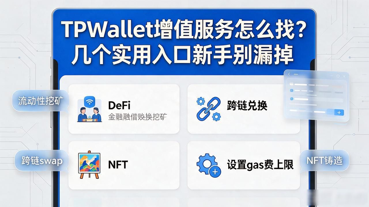 发现页功能入口_如何探索TPWallet的增值服务?_TPWallet增值服务