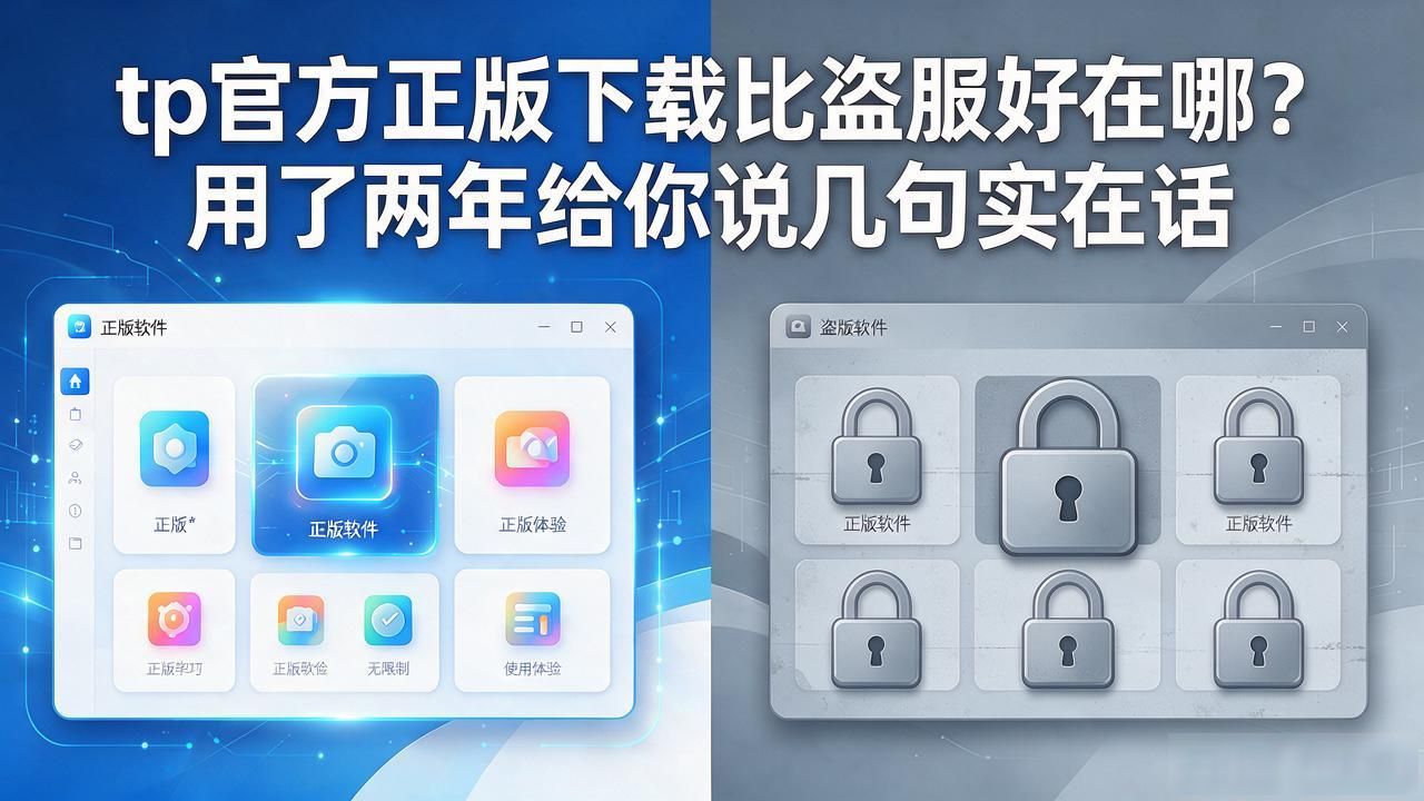盗版软件稳定性问题_正版软件 vs 盗版软件_tp官方正版下载为什么比盗版好