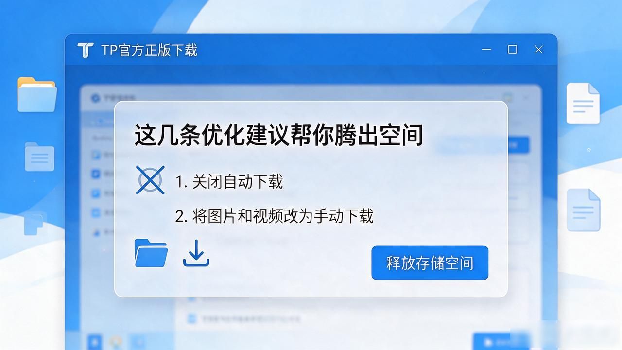 tp官方正版下载占满了存储空间？这几条优化建议帮你腾出空间