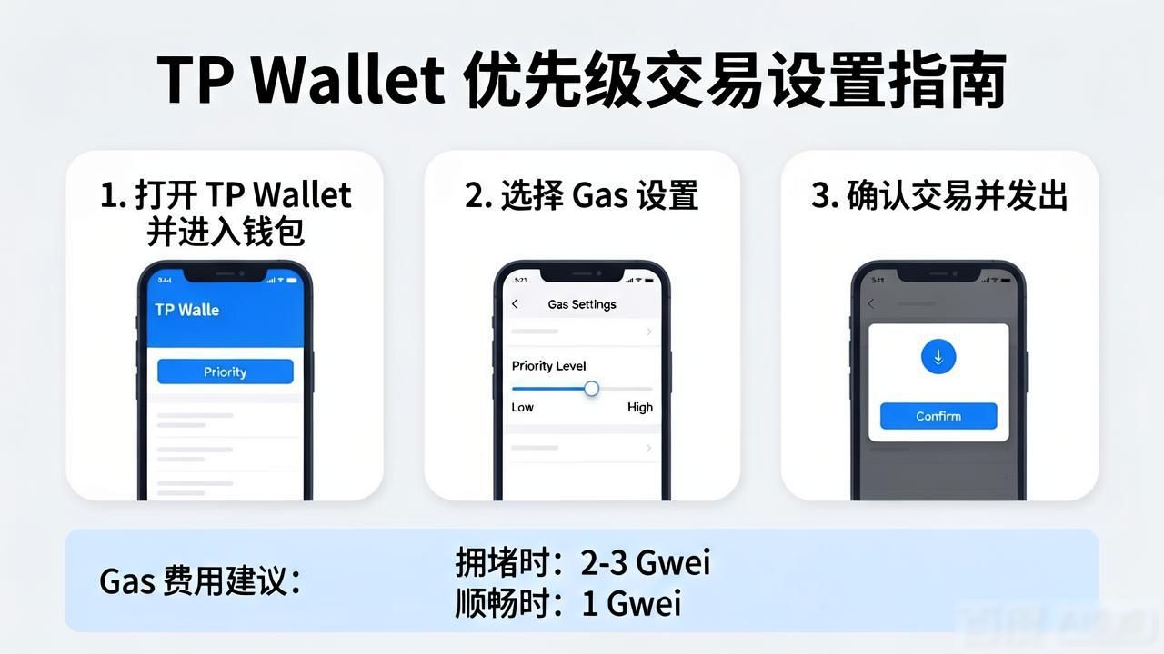 TPWallet官网下载后怎么设优先级交易？三步搞定