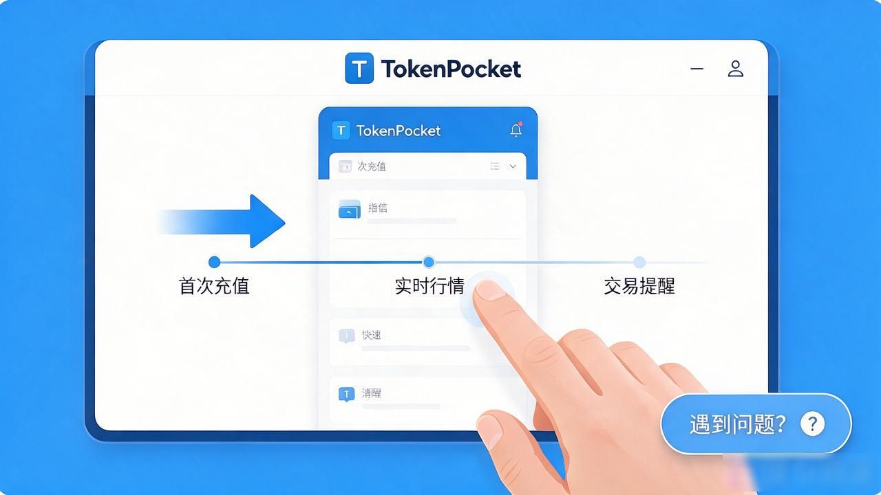 TokenPocket钱包首页使用教程_TokenPocket新手引导功能详解_tokenpocket钱包官网首页的引导功能,帮助新手用户更快上手