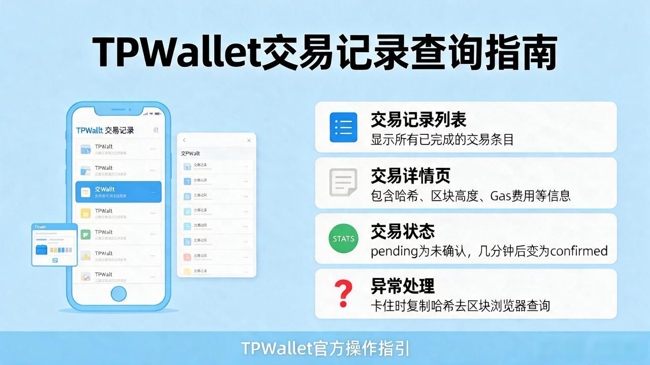 如何在TPWallet中查看交易记录？_tpwallet首页交易标签_tpwallet交易记录查看