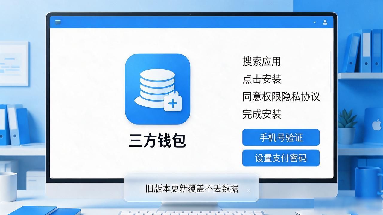 三方钱包官方下载_手机应用商店安装_三方钱包怎么下载