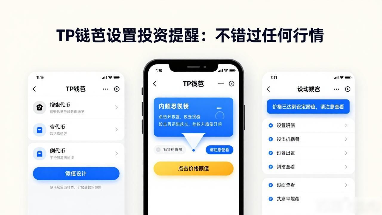 TP钱包通知功能配置_TP钱包特定币种价格监控_如何在tp官方正版下载中设置投资提醒,确保不遗漏交易机会?