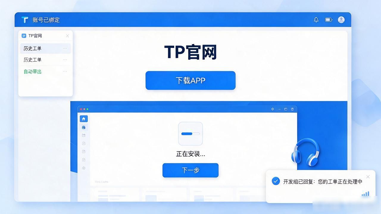 在TP官网下载正版app的完整步骤，反馈问题比走论坛快太多