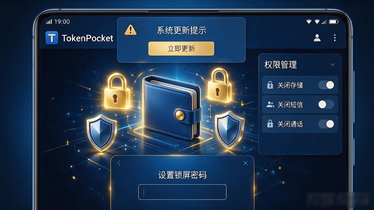 tokenpocket安卓装完别急着用，这几步安全防护别省