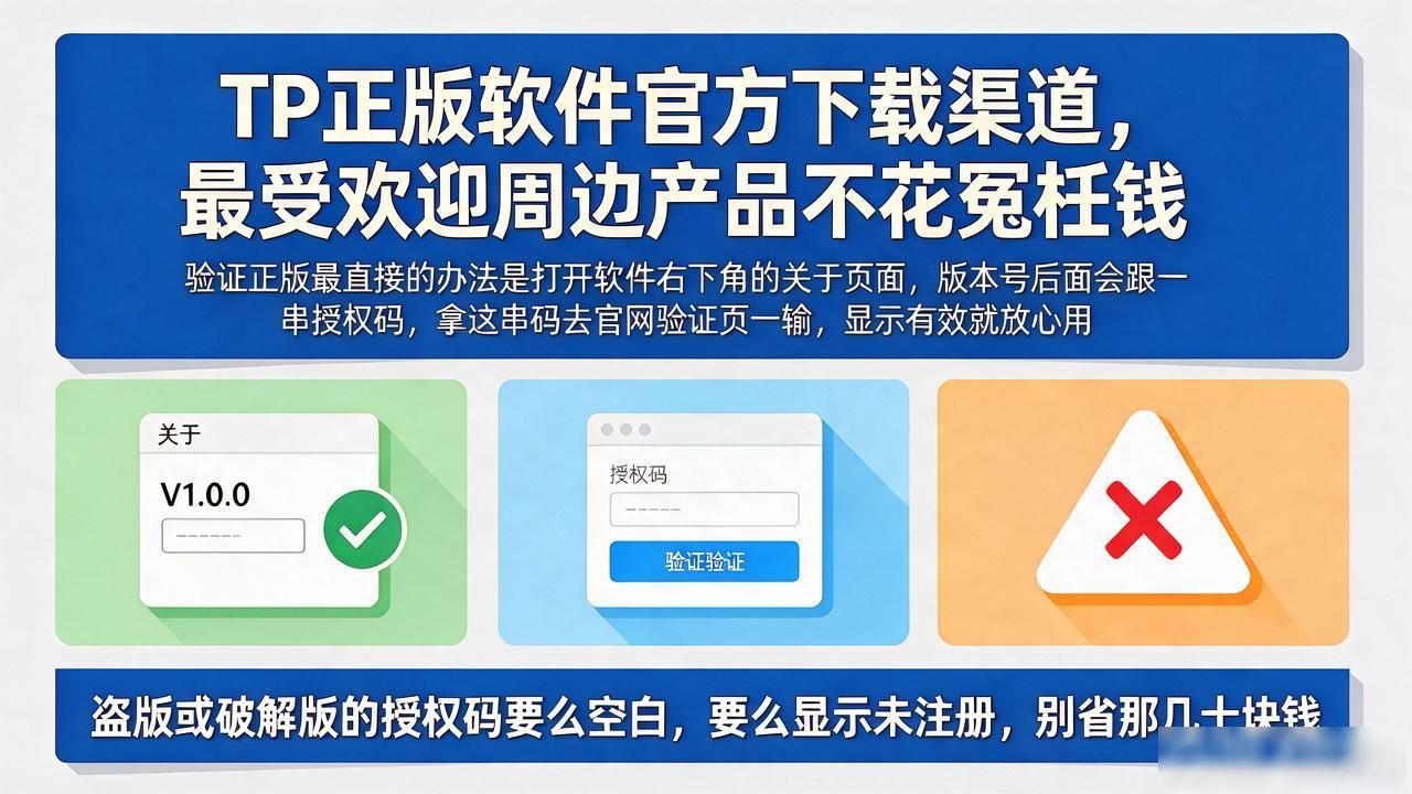 TP正版软件官方下载渠道，最受欢迎周边产品不花冤枉钱